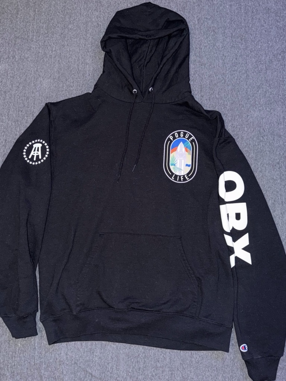 Pogue Life Black Pullover Hoodie